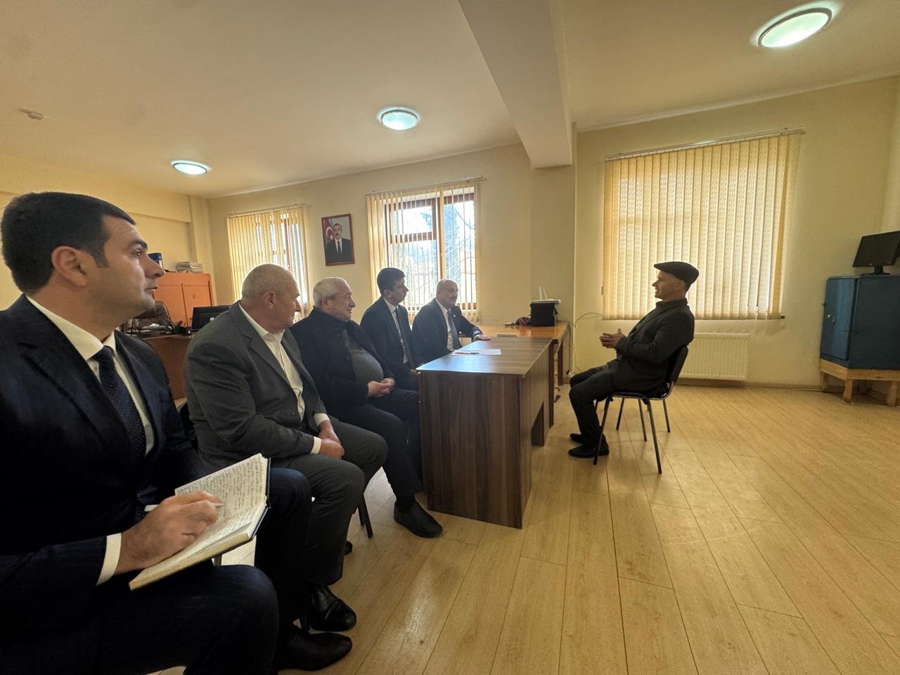 Asif Əsgərov şəhid ailəsini ziyarət edib, vətəndaş qəbulu keçirib - FOTOLAR